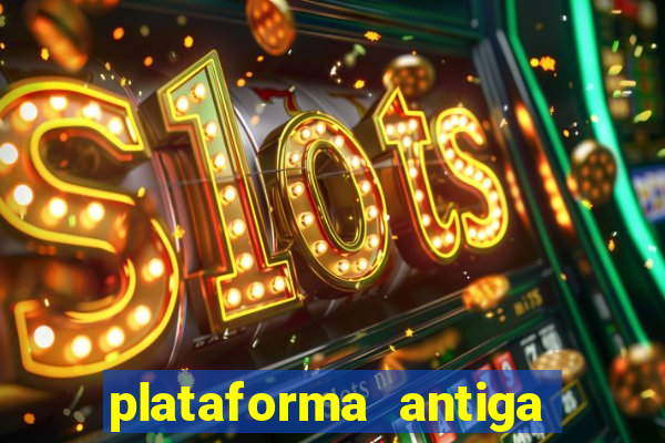 plataforma antiga de jogos